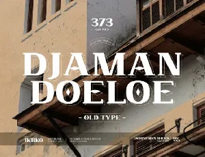 Djaman Doeloe font