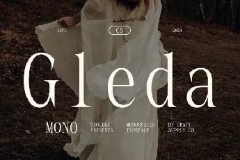 CS Gleda Mono font