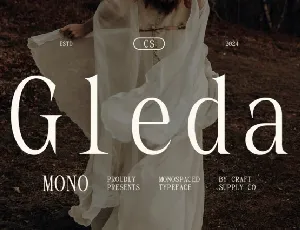 CS Gleda Mono font