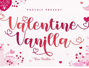 Valentine Vanilla font