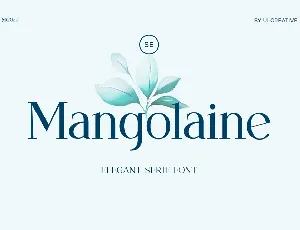 Mangolaine font