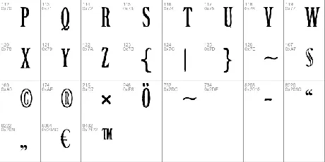 Tuce font