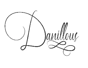 Danillous font