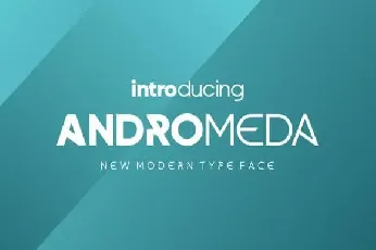 Andromeda Display font