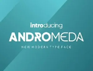 Andromeda Display font