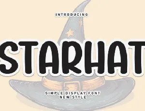 Starhat Display font