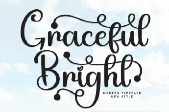 Graceful Bright Script font
