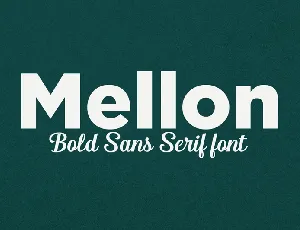 Mellon font