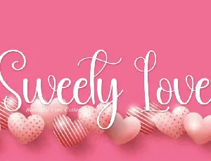 Sweety Love Script font