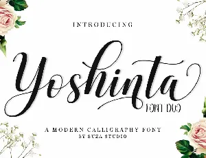 Yoshinta font