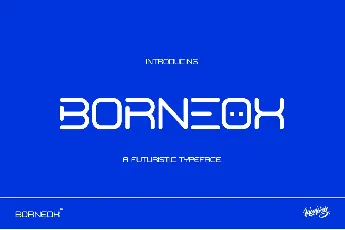 BORNEOX font