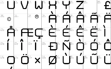 BORNEOX font