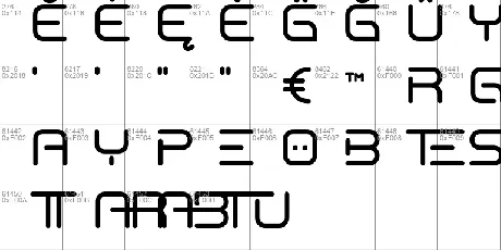 BORNEOX font