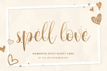 Spell Love font