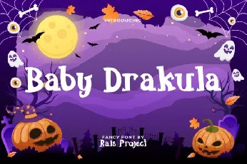 Baby Drakula font