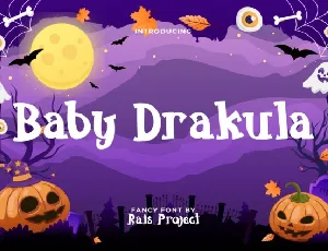 Baby Drakula font