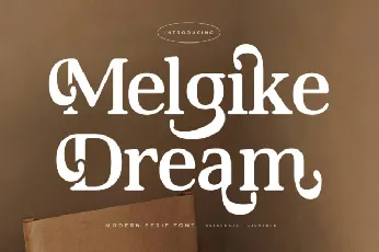 Melgike Dream font