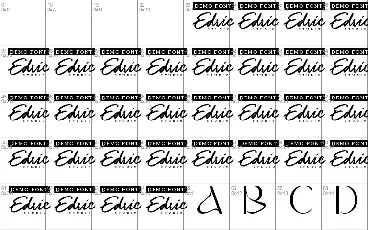 Bilshen Demo font