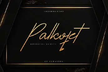 Palkofet font