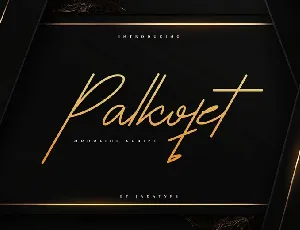 Palkofet font