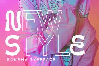 Bonema Psychedelic font