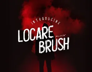 Locare Brush font