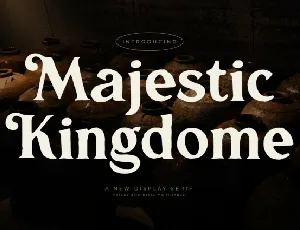 Majestic Kingdome font