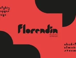 Florendin font