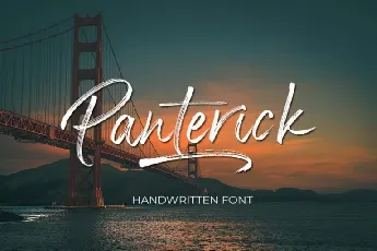 Panterick Brush font