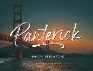 Panterick Brush font