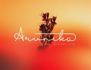 ArunikaDemo font