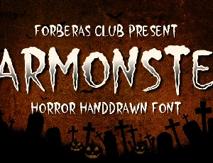 Harmonster Demo font