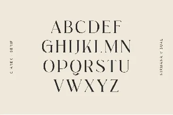 Giarek font