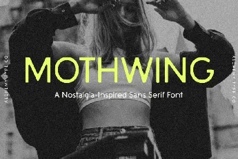 Mothwing font