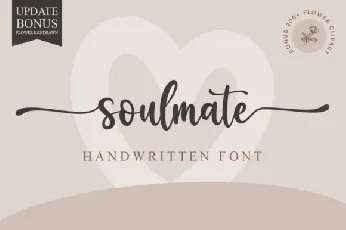 Soulmate Calligraphy Typeface font