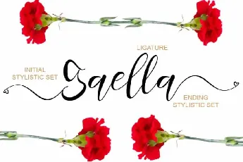 Monalissa Calligraphy font