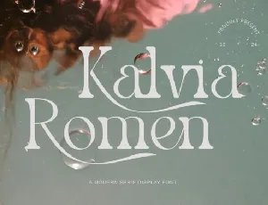 Kalvia Romen font