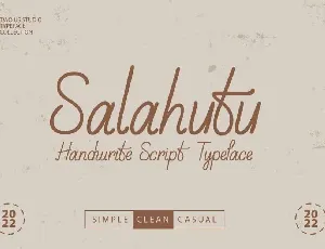 Salahutu font