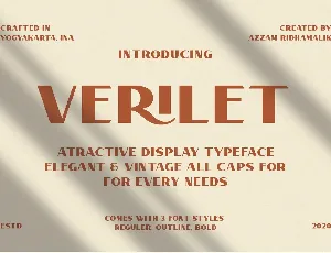 Verilate font