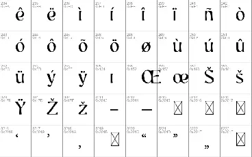 PALAESTRA font