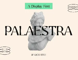 PALAESTRA font