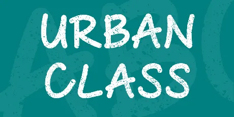 Urban Class font