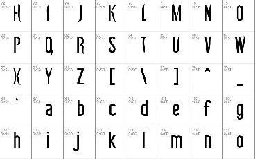 Vibrolator font