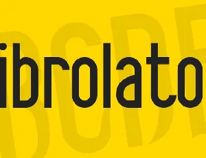 Vibrolator font