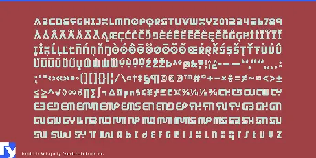 Dendritic Voltage font