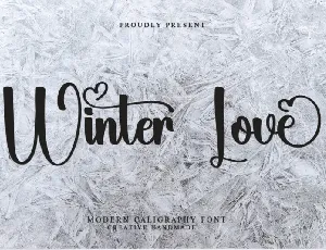 Winterlove Typeface font