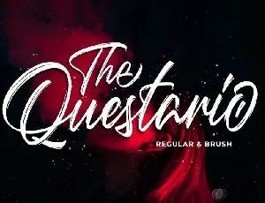 Questario Brush Style font