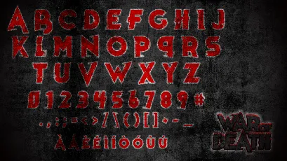 War of Death font