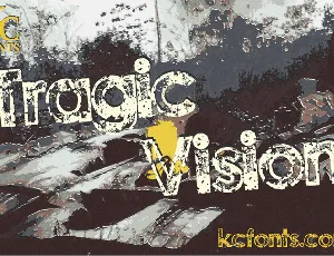 Tragic Vision font