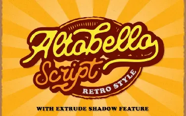 Altobello Script font